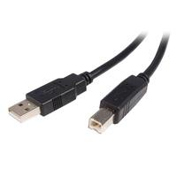 CABLE USB DE 3M PARA IMPRESORA - 1X USB A MACHO - 1X USB B MACHO - ADAPTADOR NEGRO - STARTECH.COM MOD. USB2HAB3M CABLE USB DE 3M PARA IMPRESORA - 1X USB A MACHO - 1X USB B MACHO - ADAPTADOR NEGRO - STARTECH.COM MOD. USB2HAB3M